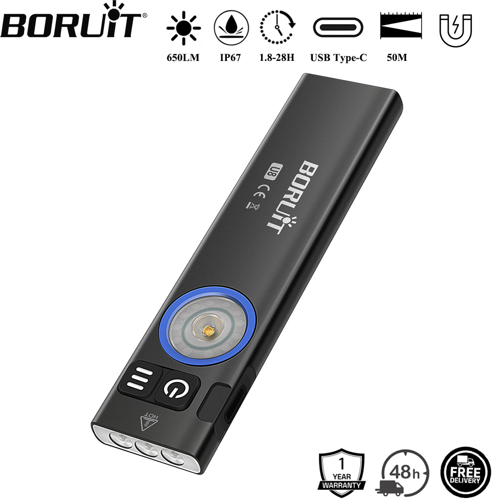 Fishing Light - BORUiT U8 650LM EDC lampe de