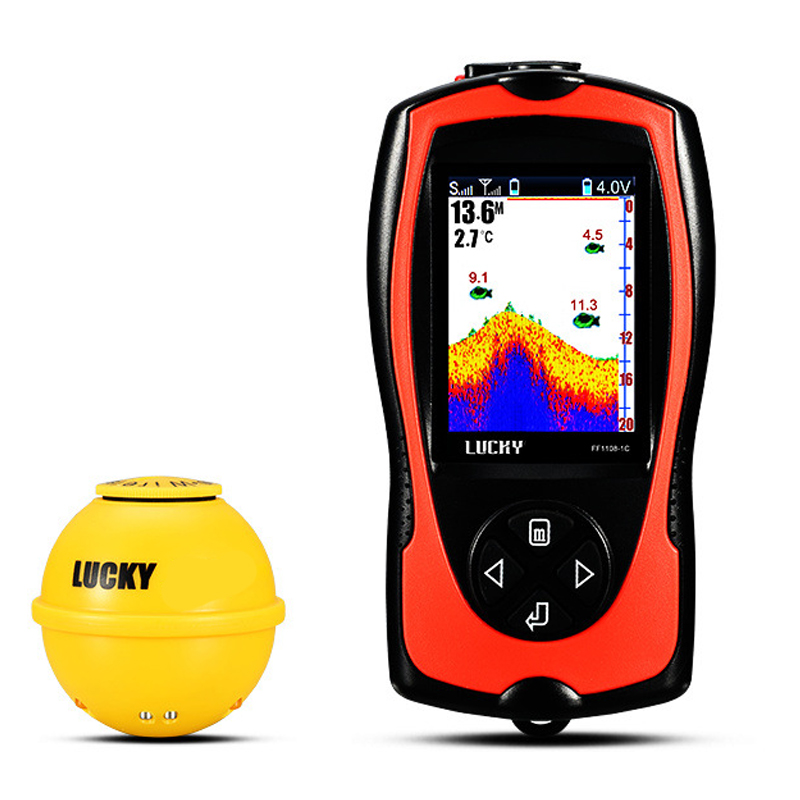 Fish Finder Portable - Nouvelle Offre Exceptionnelle Sonar Ultrasonique Portable