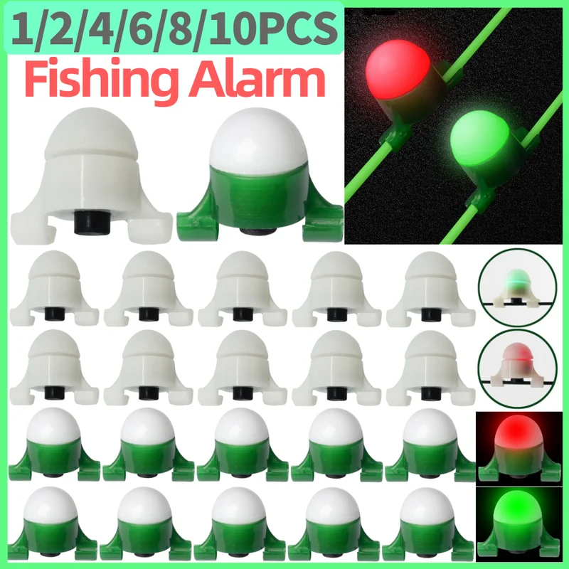 Bite Alarm - 2-8 pièces Alarme de pêche nocturne
