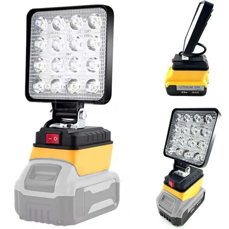 Fish Finder Battery - Dewalt-Projecteur LED sans fil, outil de