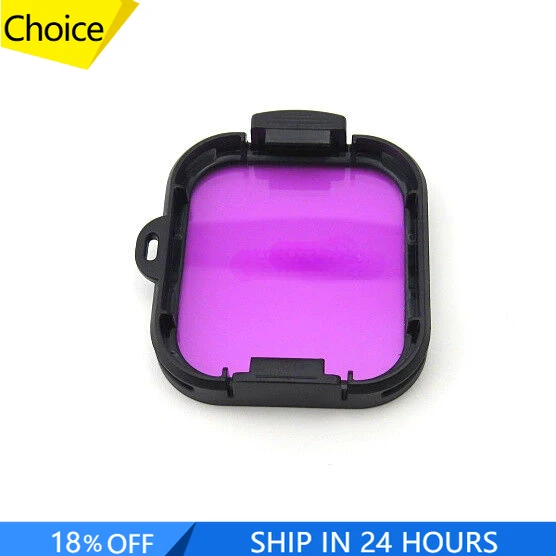 Underwater Camera - Filtre de plongée violet Original, coque