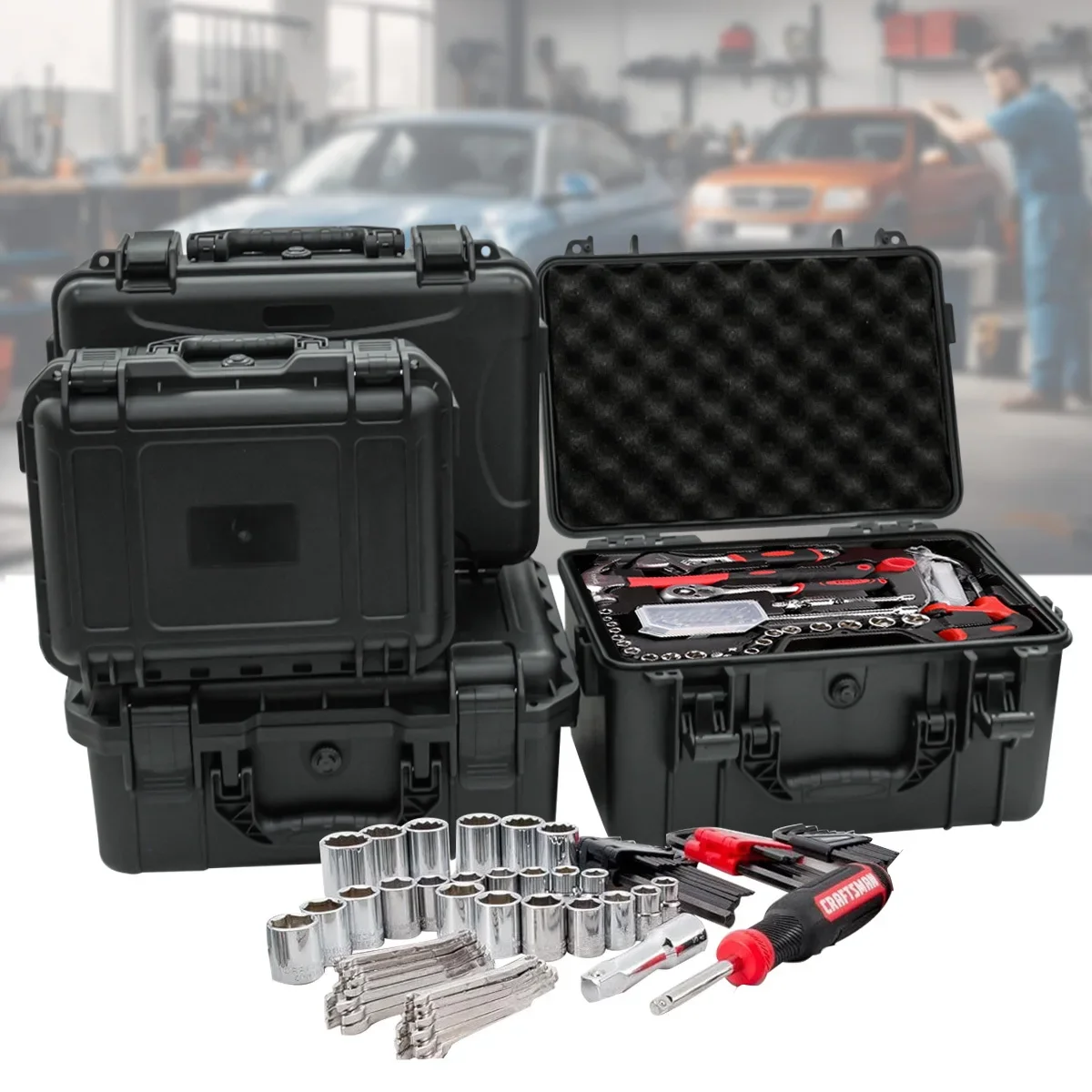 Fish Finder Case - 1 boîte à outils portable avec