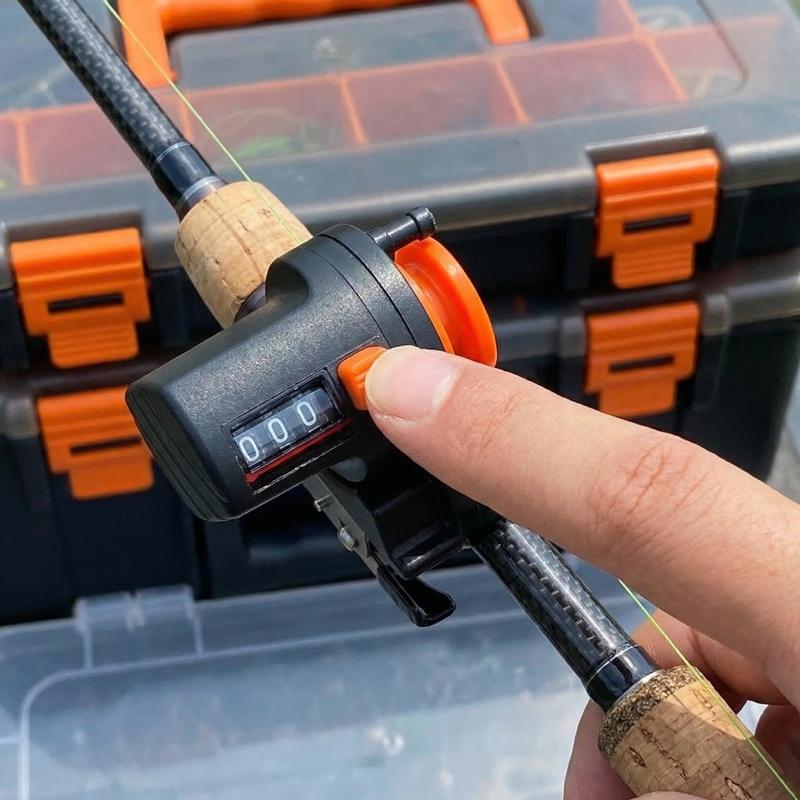 Fish Finder Transducer - Compteur de ligne de pêche 0-999M,