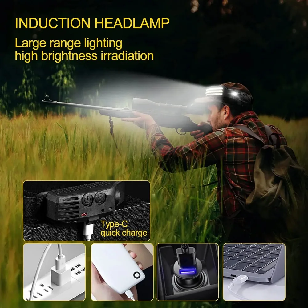 Lampe frontale à Induction LED - Fish Finder Battery avis et prix