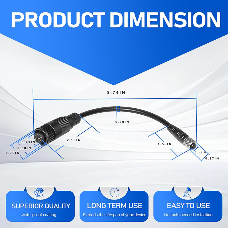 Câble adaptateur universel MKR - Fish Finder Cable avis et prix