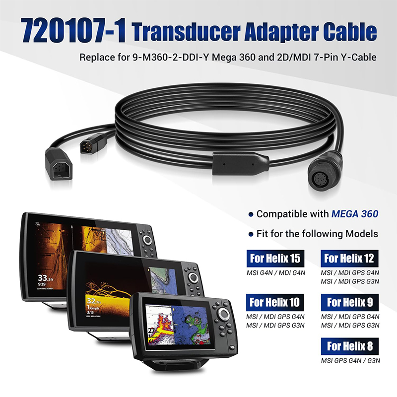 Câble adaptateur transducteur  - Fish Finder Cable avis et prix