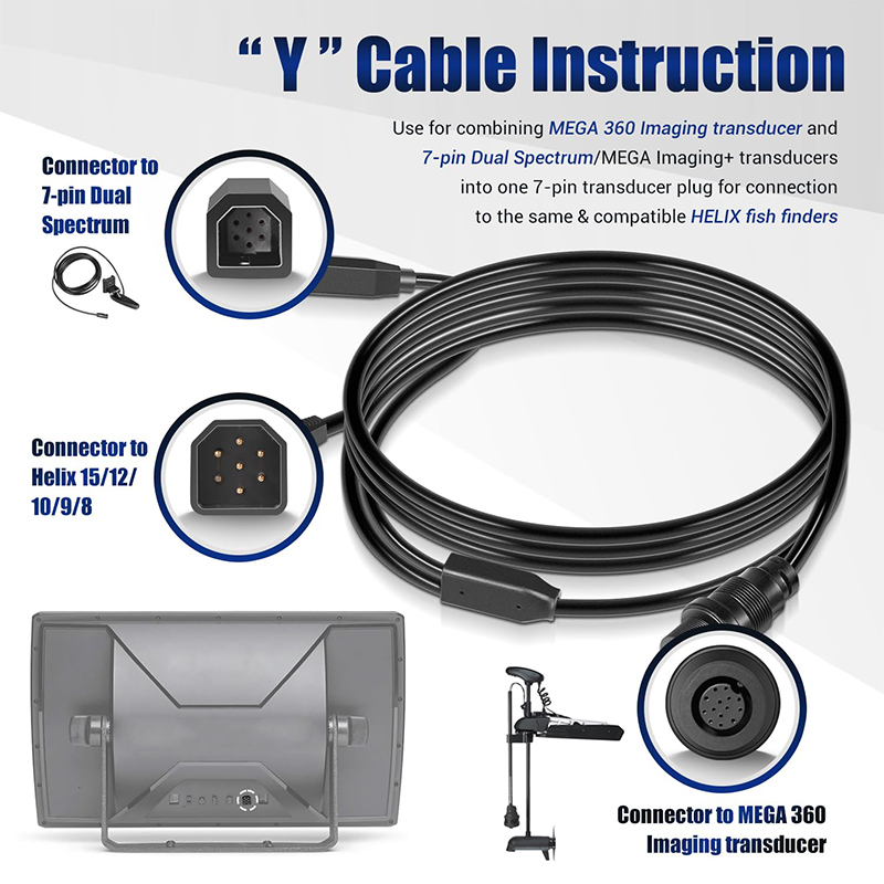 Câble adaptateur transducteur  - Fish Finder Cable avis et prix