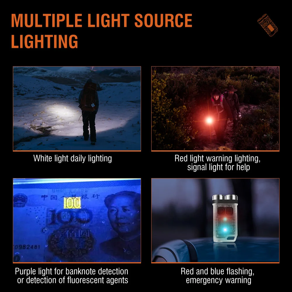BORUiT V3 LED Keychain Portabl - Fishing Light avis et prix