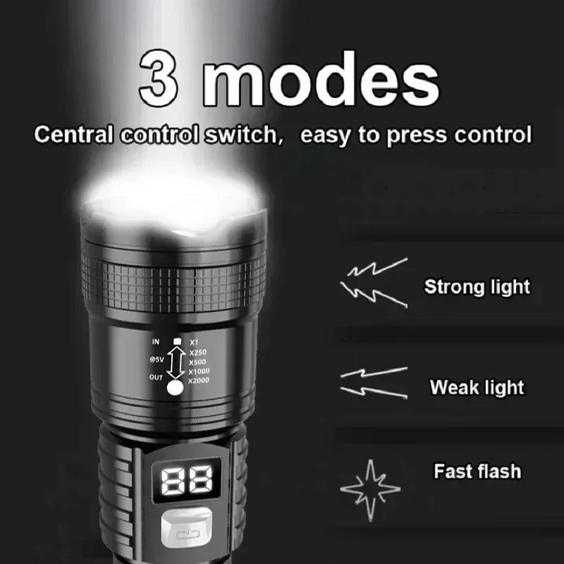 Lampe torche LED rechargeable  - Fishing Light avis et prix