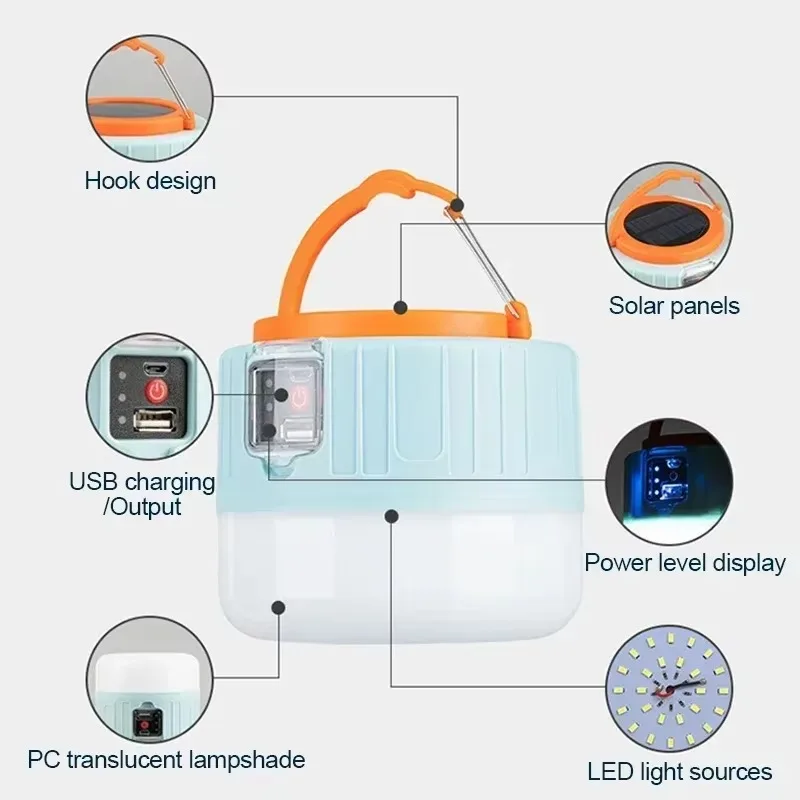 Lanterne solaire de Camping LE - Fishing Light avis et prix