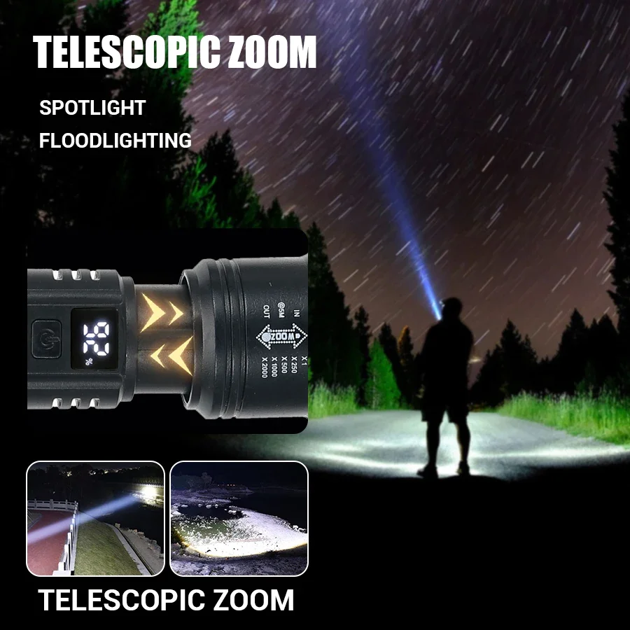 Lampe de poche LED avec affich - Fish Finder Battery avis et prix