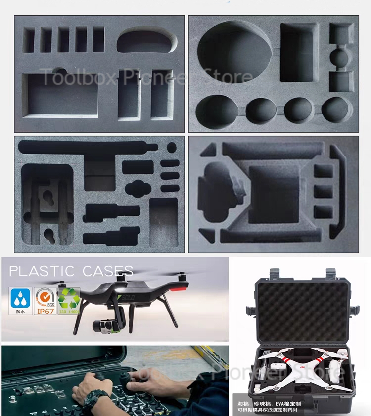 Boîte à outils en plastique AB - Fish Finder Case avis et prix