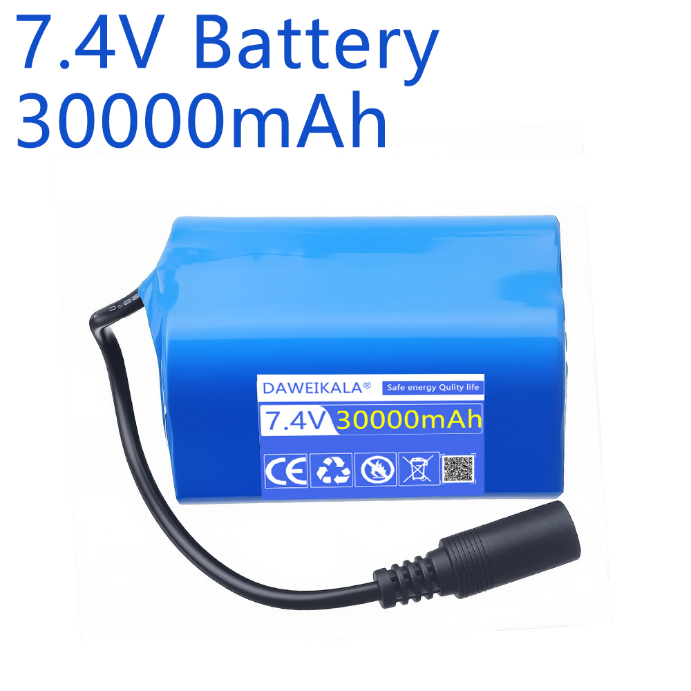 Batterie 7.4V 30000mAh avec ch - Fish Finder Charger avis et prix