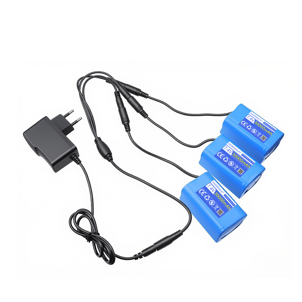 Batterie 7.4V 30000mAh avec ch - Fish Finder Charger avis et prix