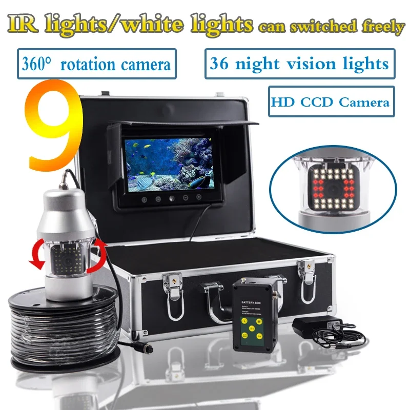 Détecteur de poisson F08A, cam - Fishing Camera avis et prix