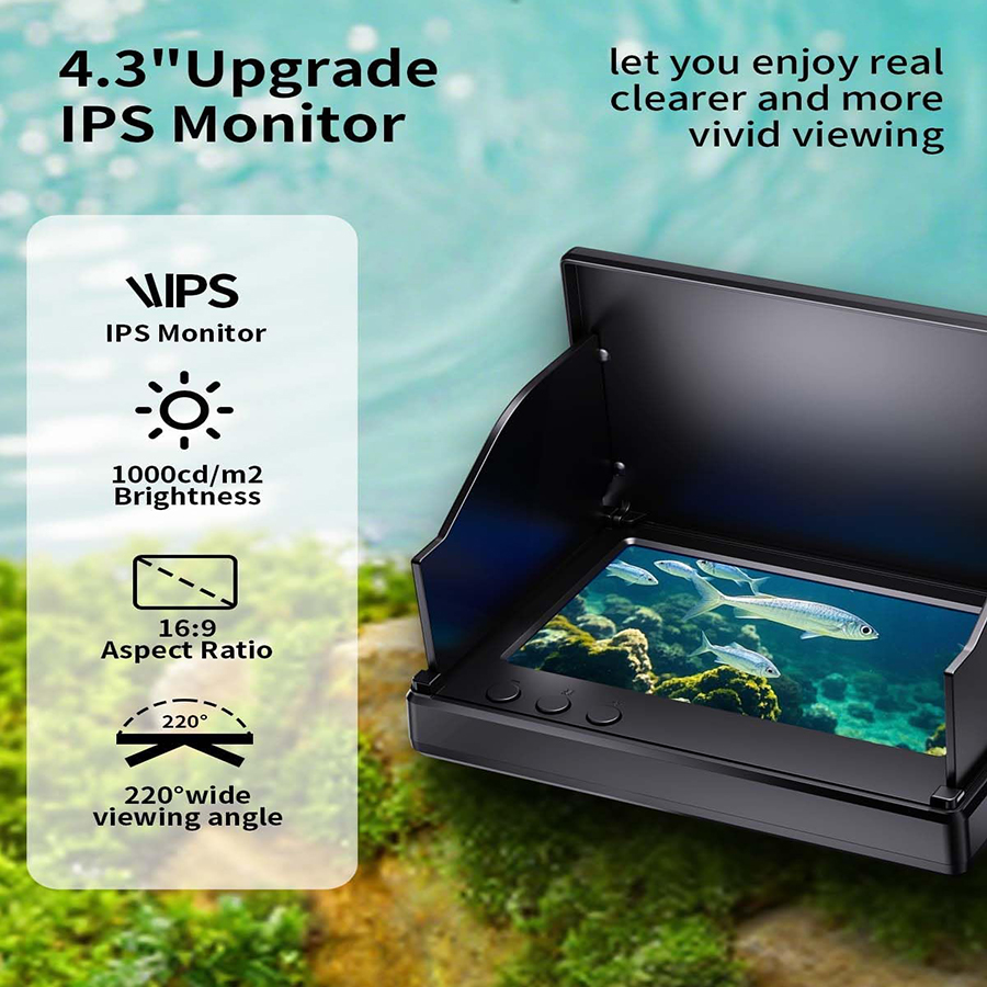 FOURQ Détecteur de poissons po - Fishing Depth Finder avis et prix