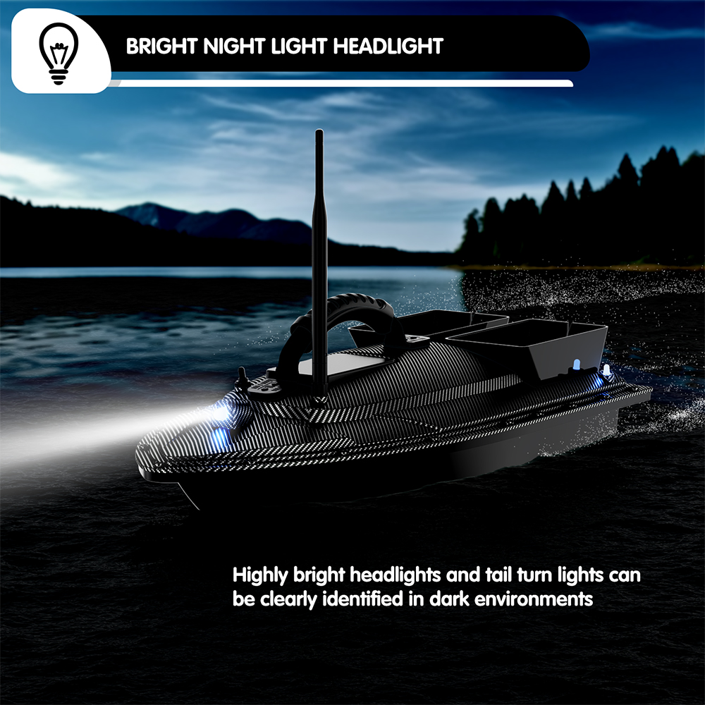 Bateau à appâts RC V070, 12000 - Fishing Gps avis et prix