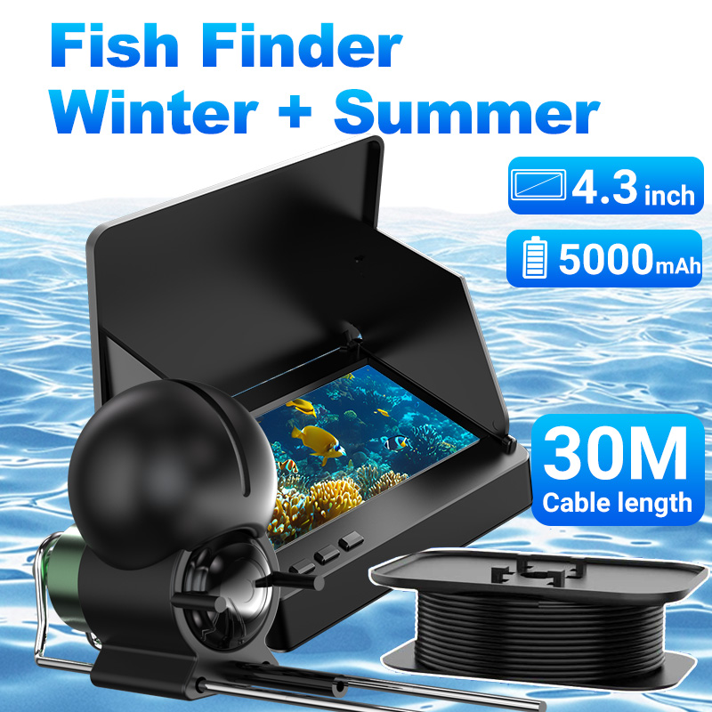 Caméra de pêche sur glace 4,3  - Fish Finder Cable avis et prix