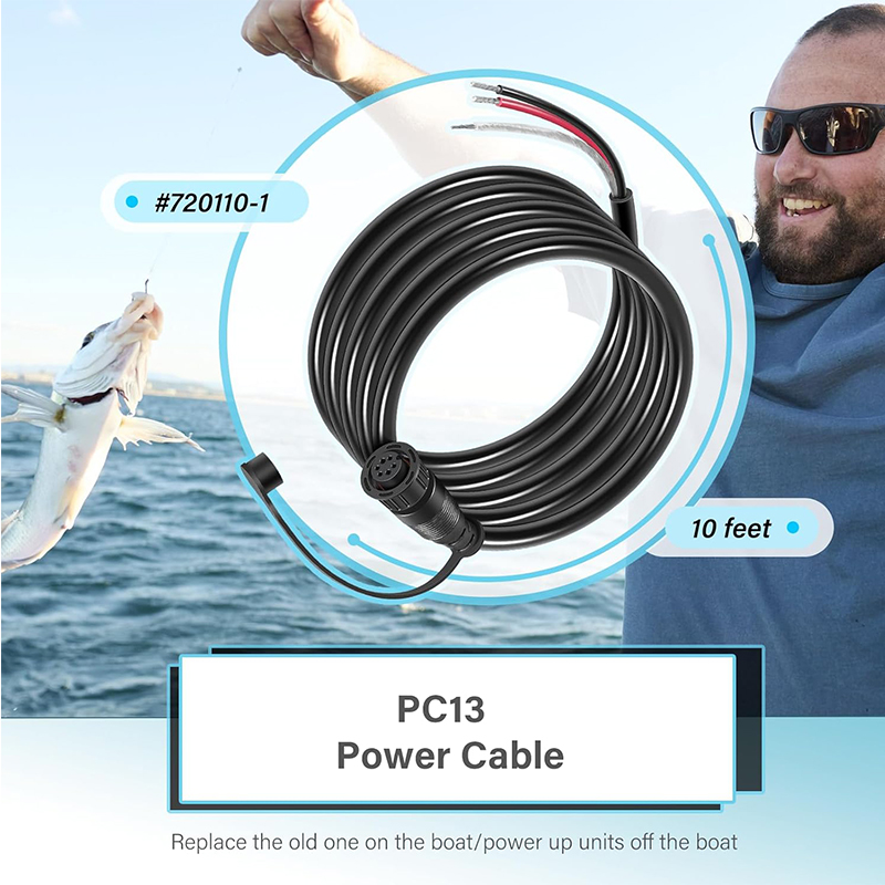 Câble d'alimentation PC13 7201 - Fish Finder Cable avis et prix