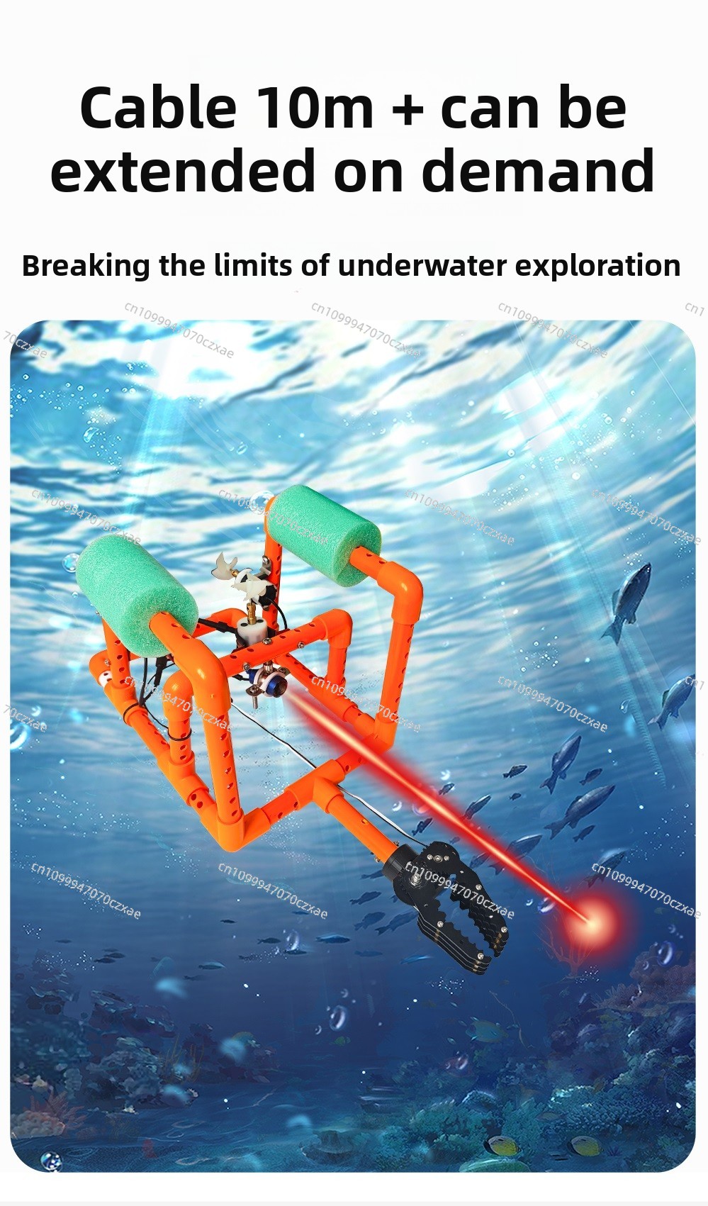 Robot sous-marin avec caméra,  - Underwater Camera avis et prix