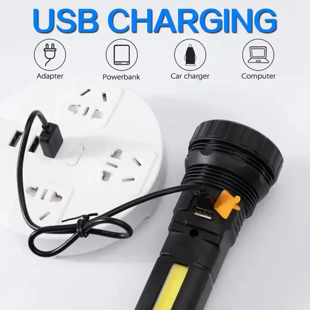 Lampe torche solaire LED multi - Fishing Light avis et prix