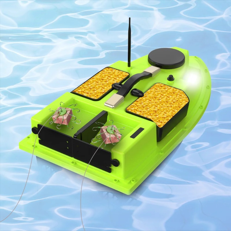 Bateau à appâts RC GPS D19, 60 - Fishing Gps avis et prix