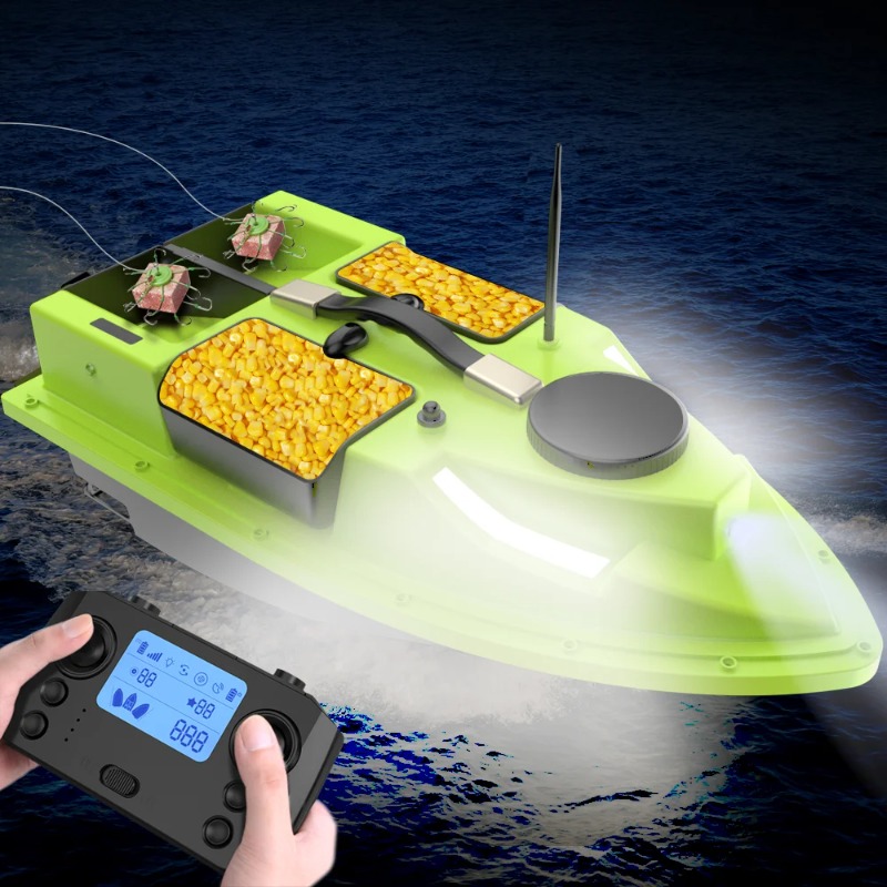 Bateau à appâts RC GPS D19, 60 - Fishing Gps avis et prix